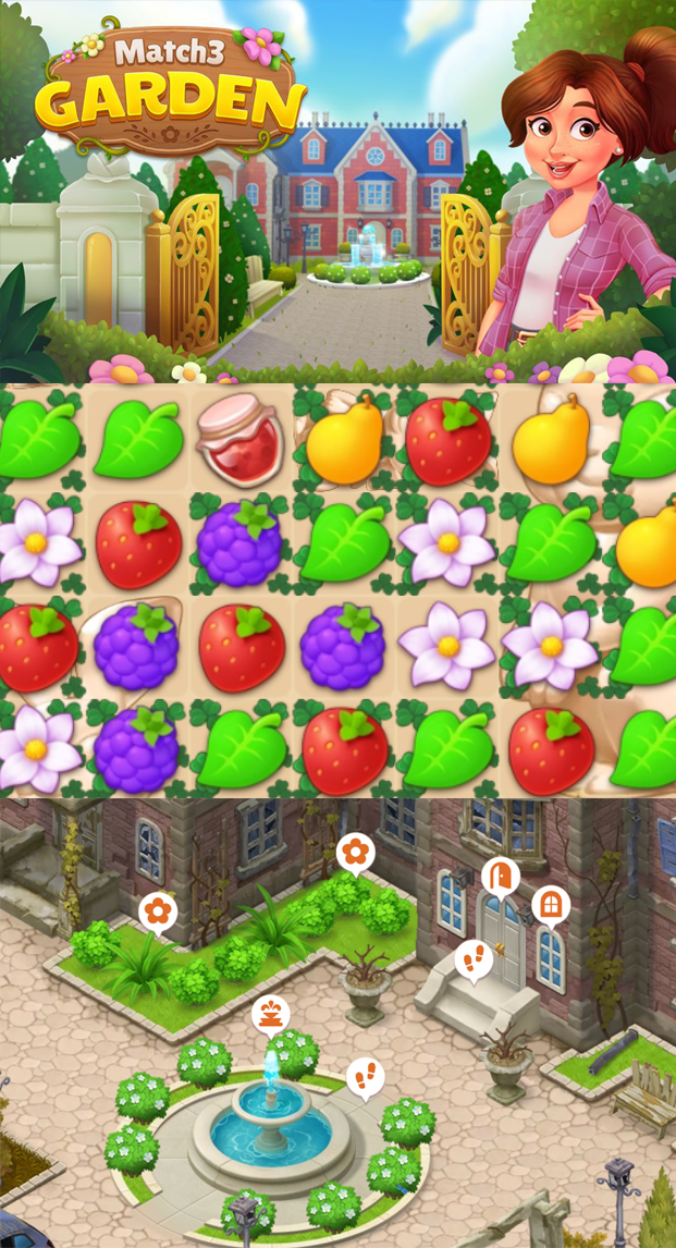 Match 3 Garden